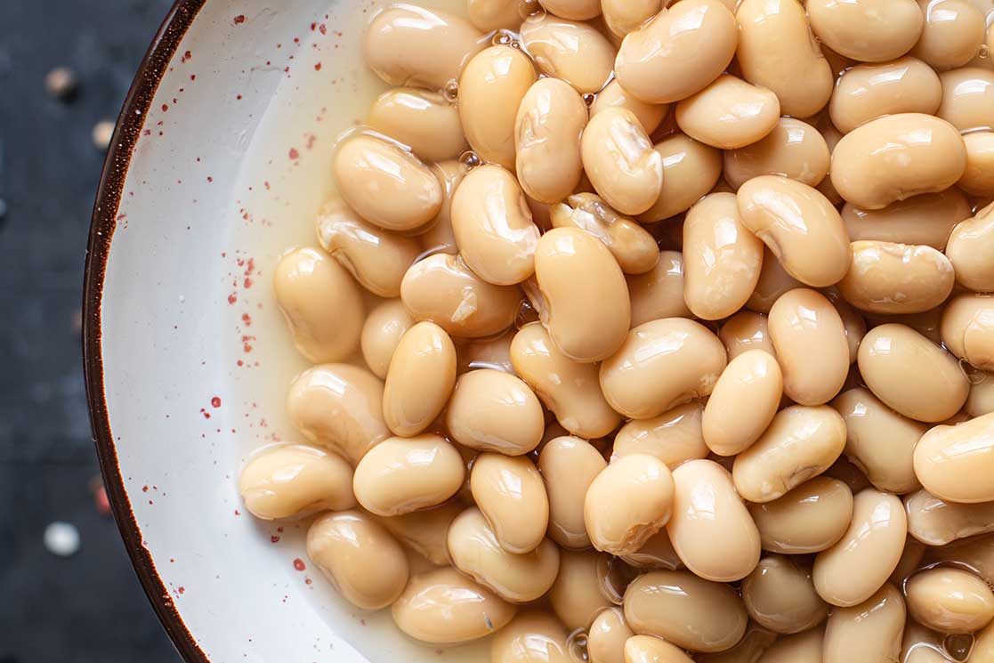 Judía blanca cocida al natural Marzo 600 g