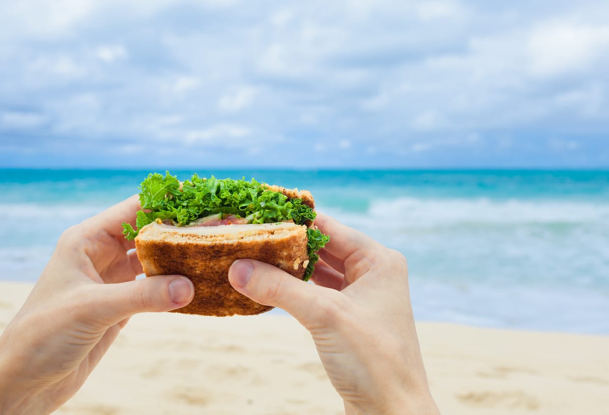 Bocadillos para la playa