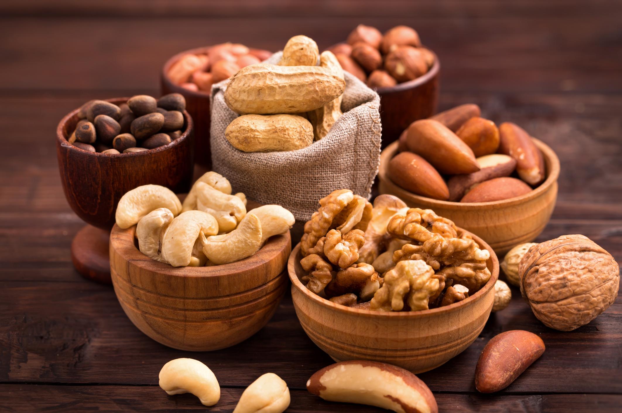 Propiedades de los frutos secos
