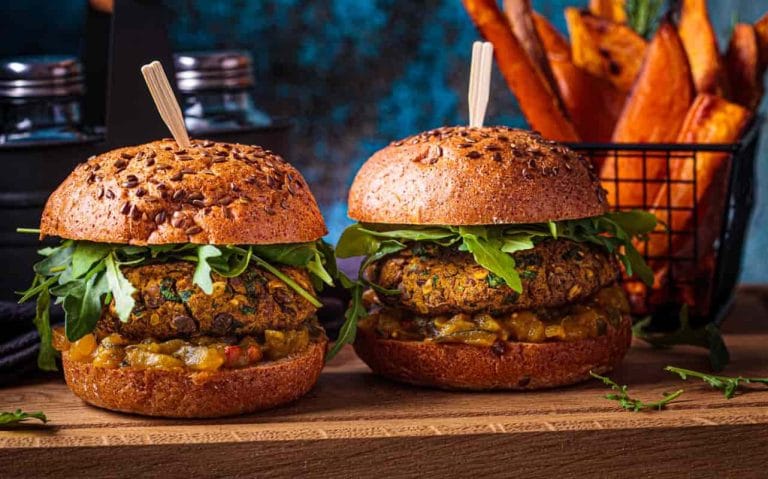 Hamburguesa de lentejas