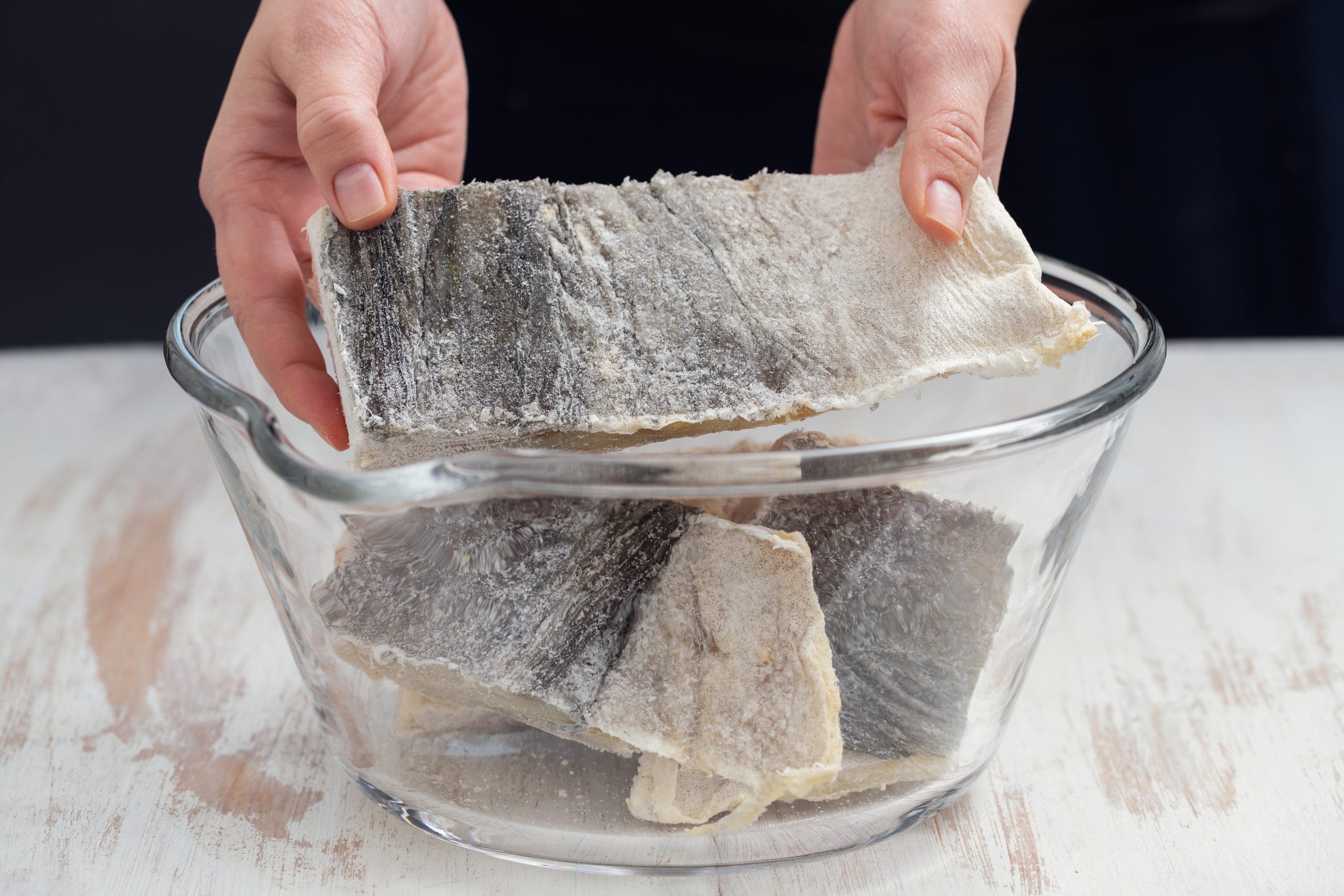 cómo desalar bacalao