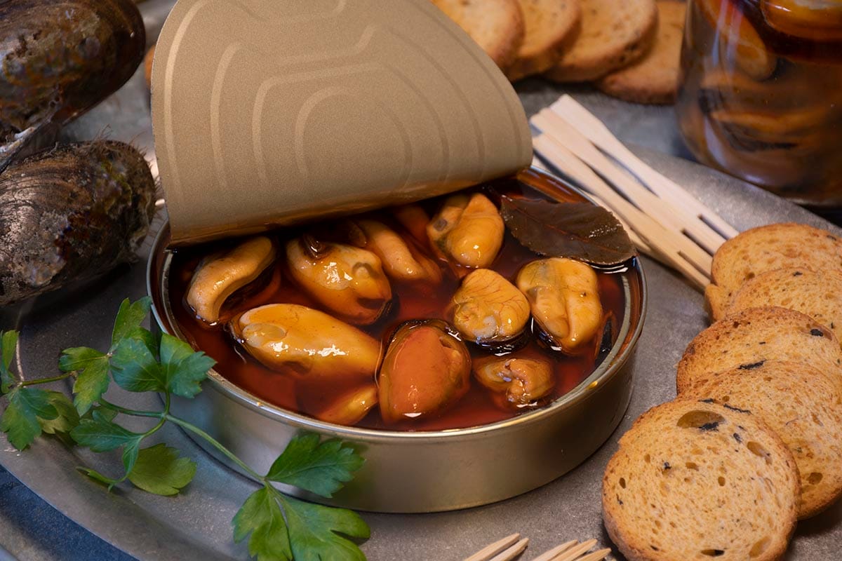 Mejores mejillones en escabeche