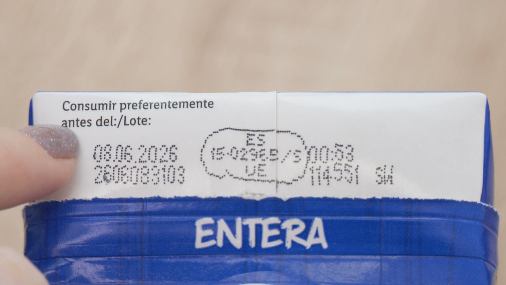 Interpretar la fecha de caducidad