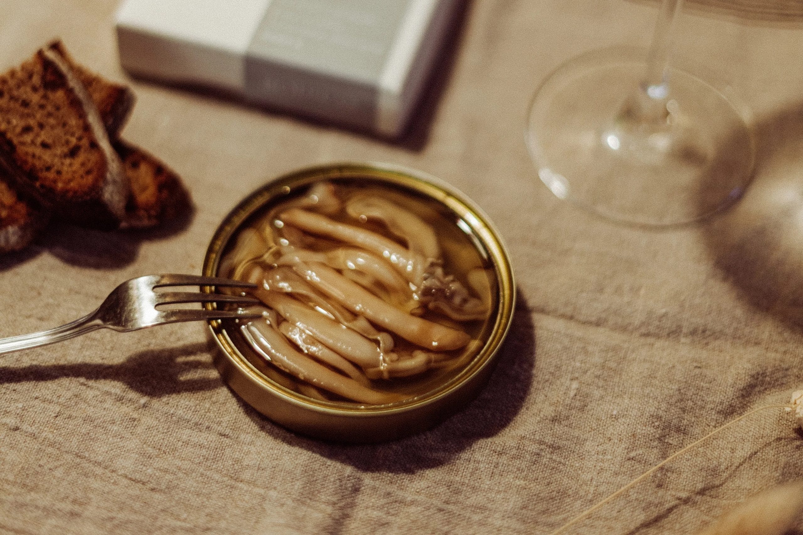 Navajas en aceite de oliva