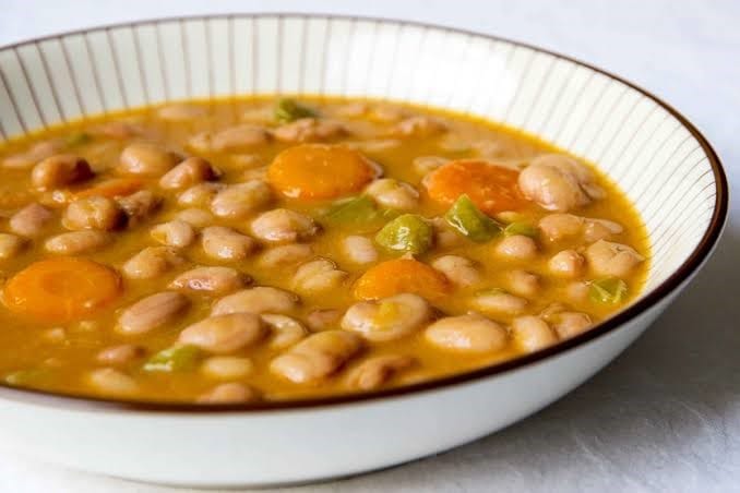 Alubias con verduras