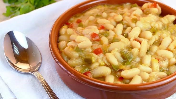 Alubias con verduras
