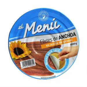 Filete de anchoa (refrigerado) 1 kilo