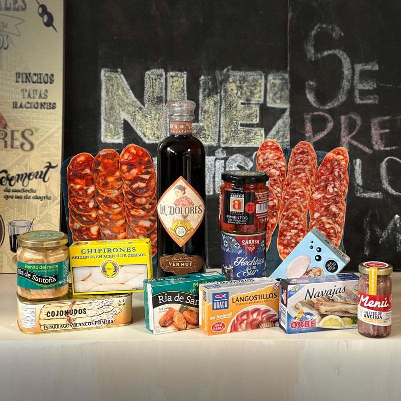 Cesta mixta gourmet regalo