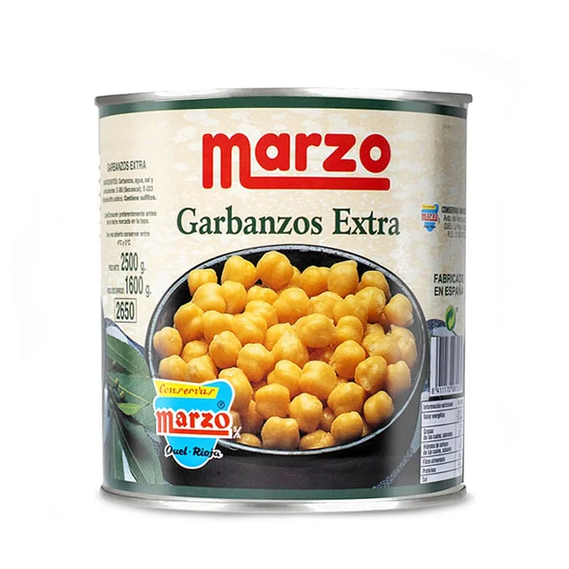 Garbanzo Extra cocinado Marzo 3 kg
