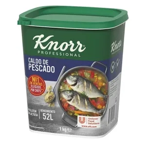 Knorr caldo sazonador de pescado bote 1kg