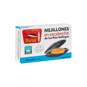 Mejillón en escabeche pequeño Dardo 8/12 piezas