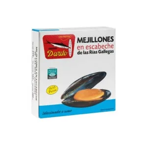 Mejillón en escabeche mediano Dardo 25/35 piezas
