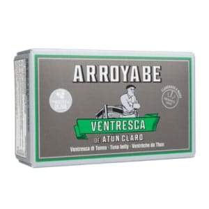 Ventresca de atún claro en aceite de oliva Arroyabe 120 g